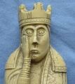 The Lewis Chessman queen, lamenting humanity