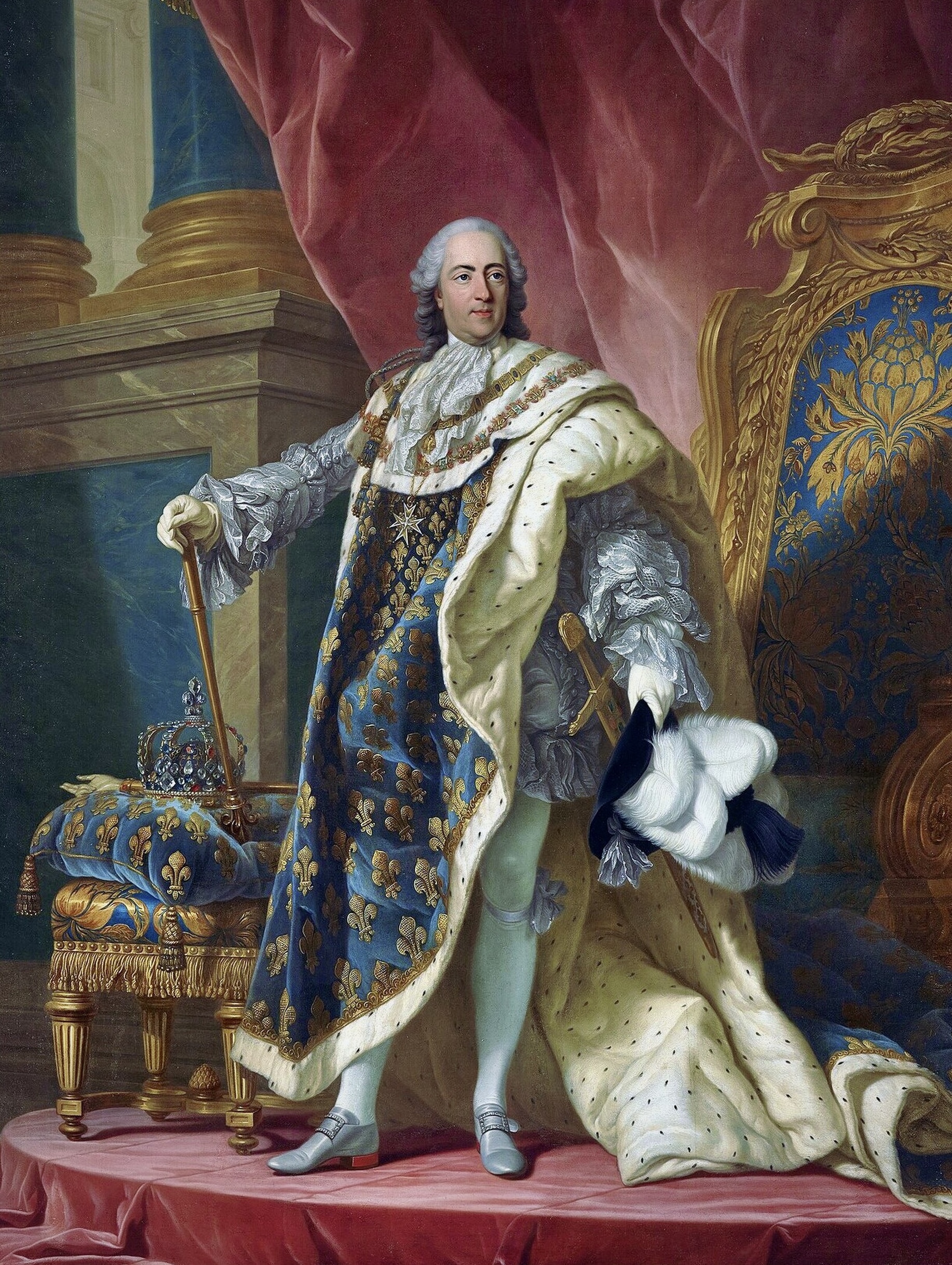 Portrait of Louis XV of France