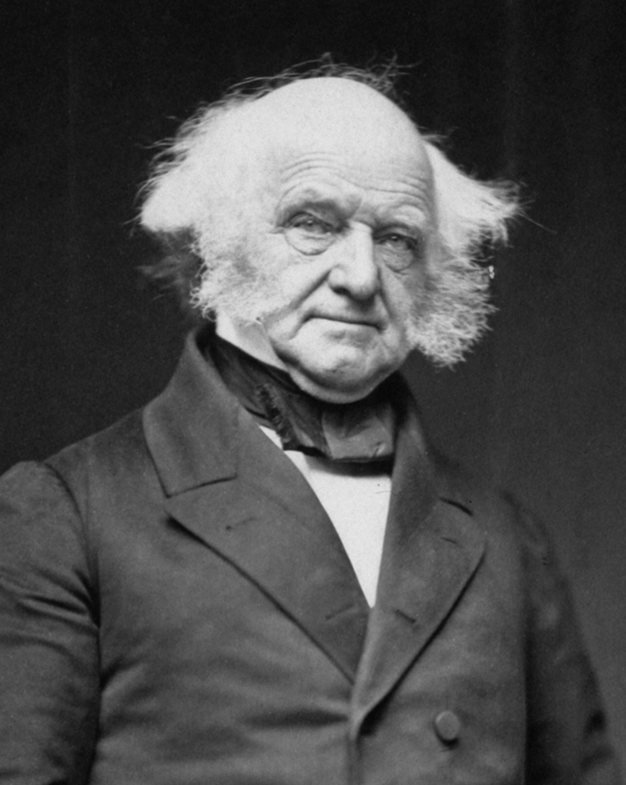 Martin Van Buren, photographed by Mathew Brady