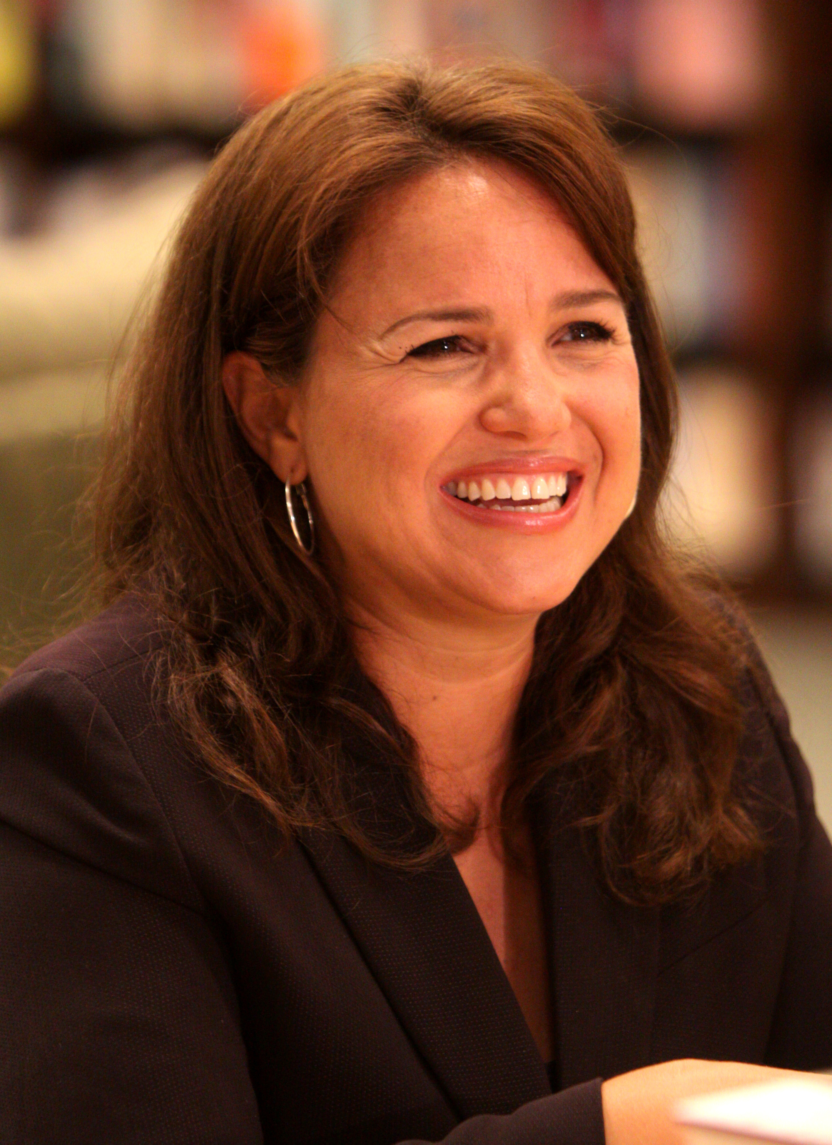 Christine O'Donnell speaking at a public event, 2011